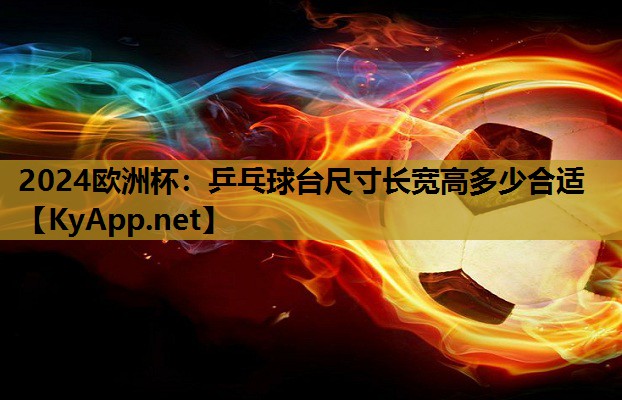2024欧洲杯：乒乓球台尺寸长宽高多少合适
