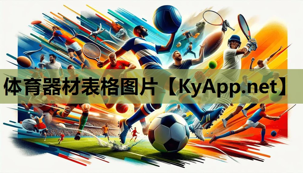 体育器材表格图片