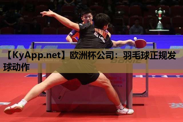 欧洲杯公司：羽毛球正规发球动作