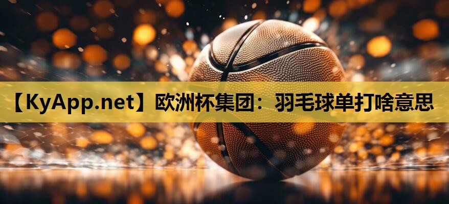 欧洲杯集团：羽毛球单打啥意思