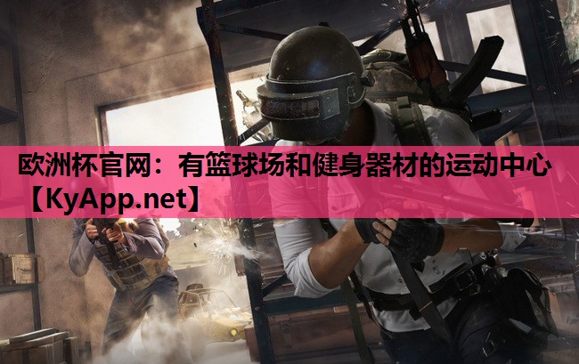 有篮球场和健身器材的运动中心 有篮球场和健身器材的运动中心