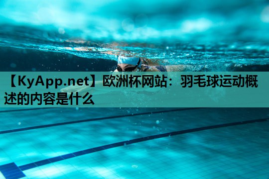 羽毛球运动概述的内容是什么 羽毛球运动概述的内容是什么